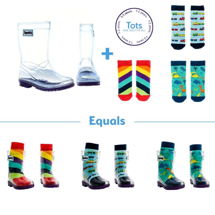 Squelch Wellies Package Tots